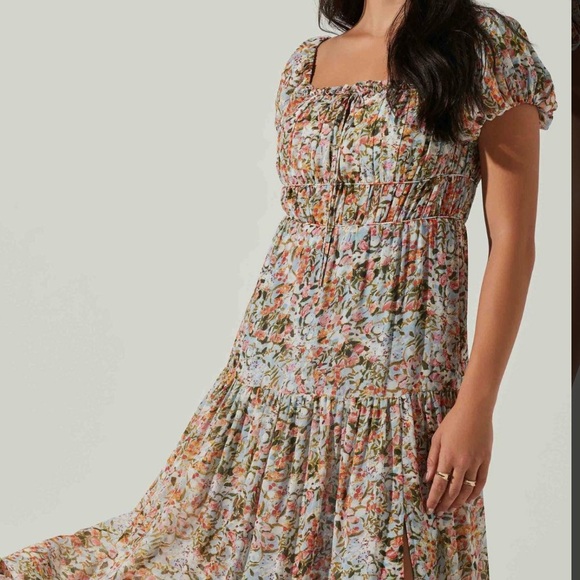 ASTR the Label Rosaline Off Shoulder Maxi Dress - Picture 5 of 12